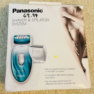 Panasonic Shaver & Epilator System - Blue open Box